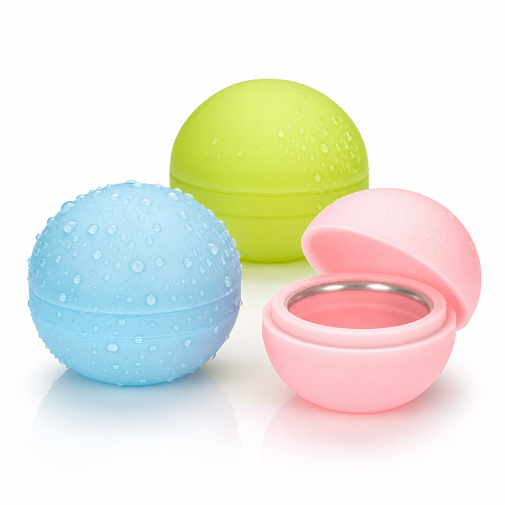Balles d'eau réutilisables
