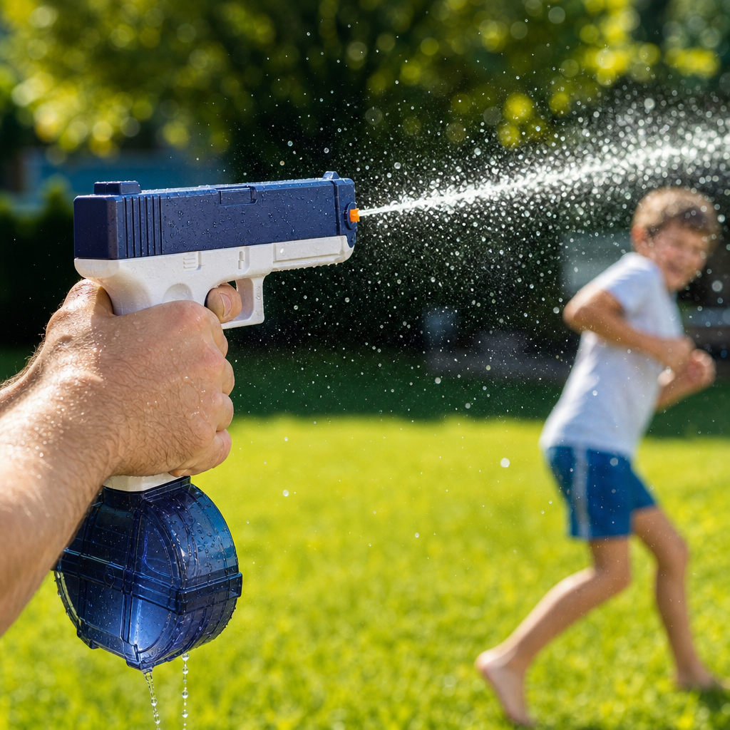 Pistolet à Eau Rechargeable